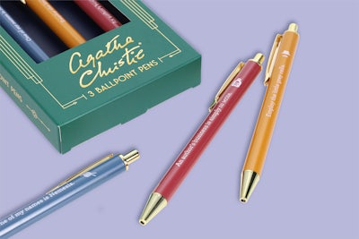 Outset Agatha Christie Pen Set