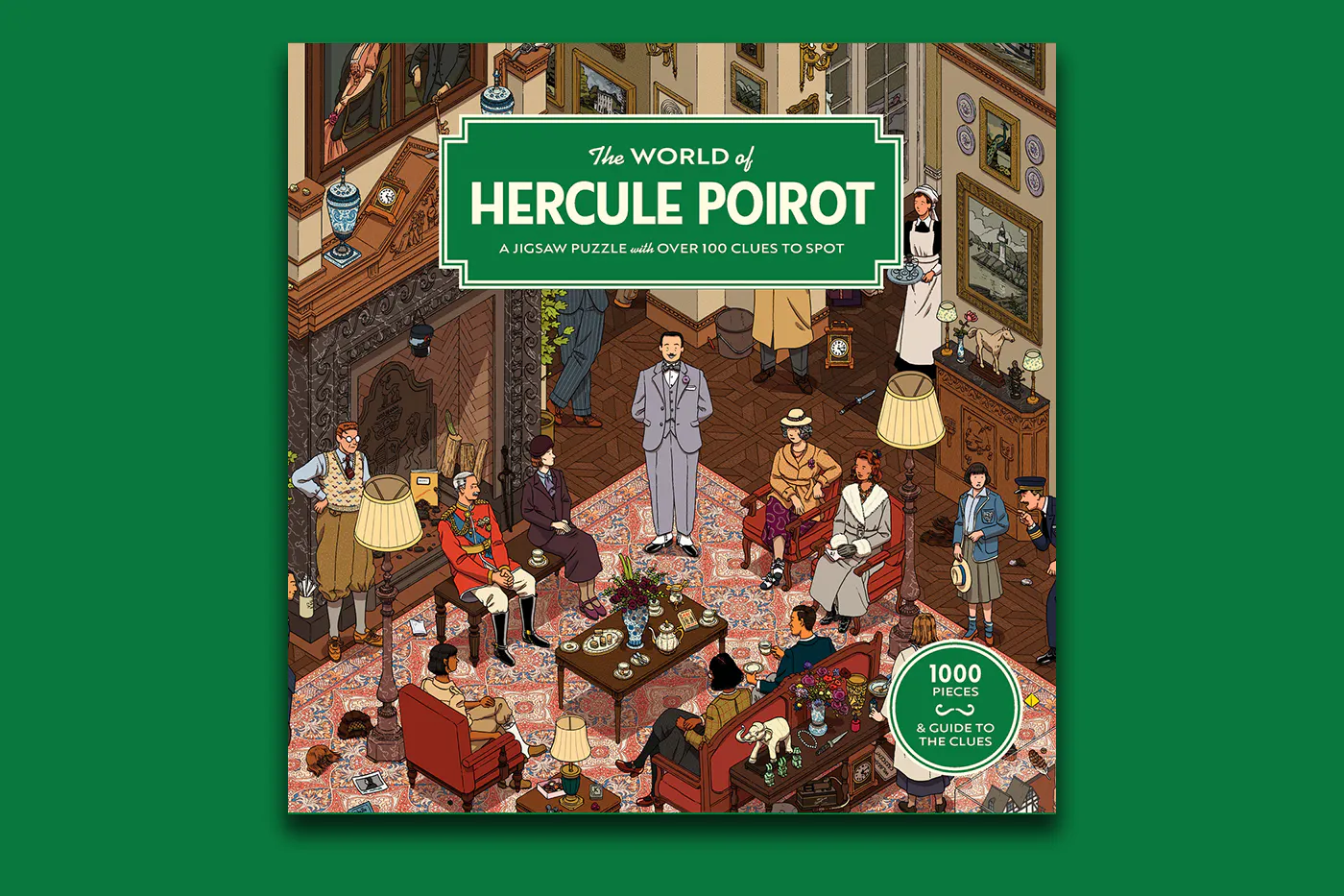 The World of Hercule Poirot: A 1000 Piece Jigsaw Puzzle - Vimarsana News