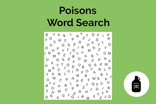 Poisons: A Word Search