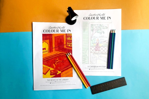Miss Marple: Colouring Sheets