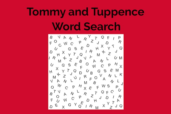 Tommy and Tuppence: A Wordsearch