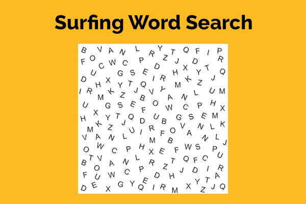 Surfing: A Word Search