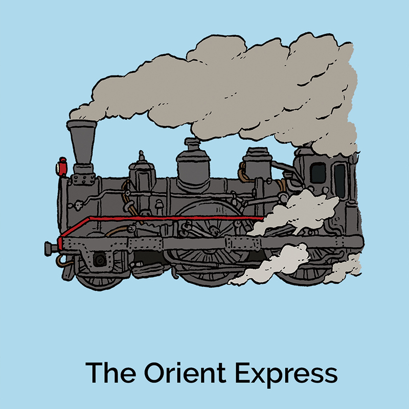 800x800 Orient Express Illustration