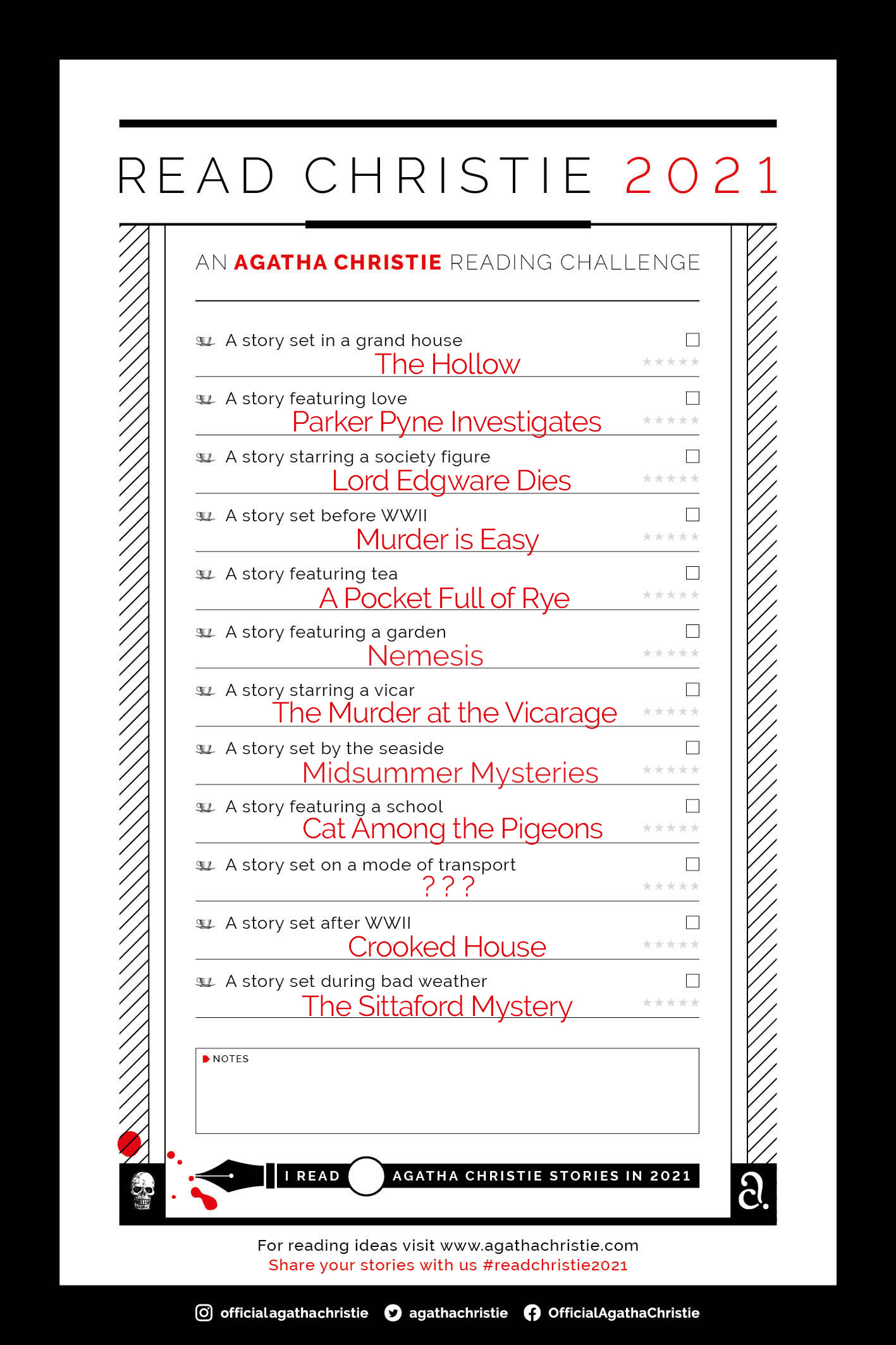 Read Christie 2021 Agatha Christie (UK)