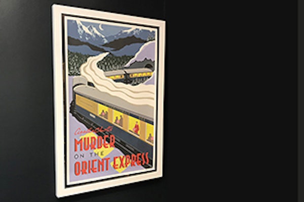 Pullman Editions Murder on the Orient Express poster